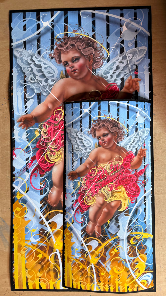 Faith In Greatness Cherub – KEAPS ART GALLERY