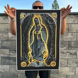 Virgen Morena Print