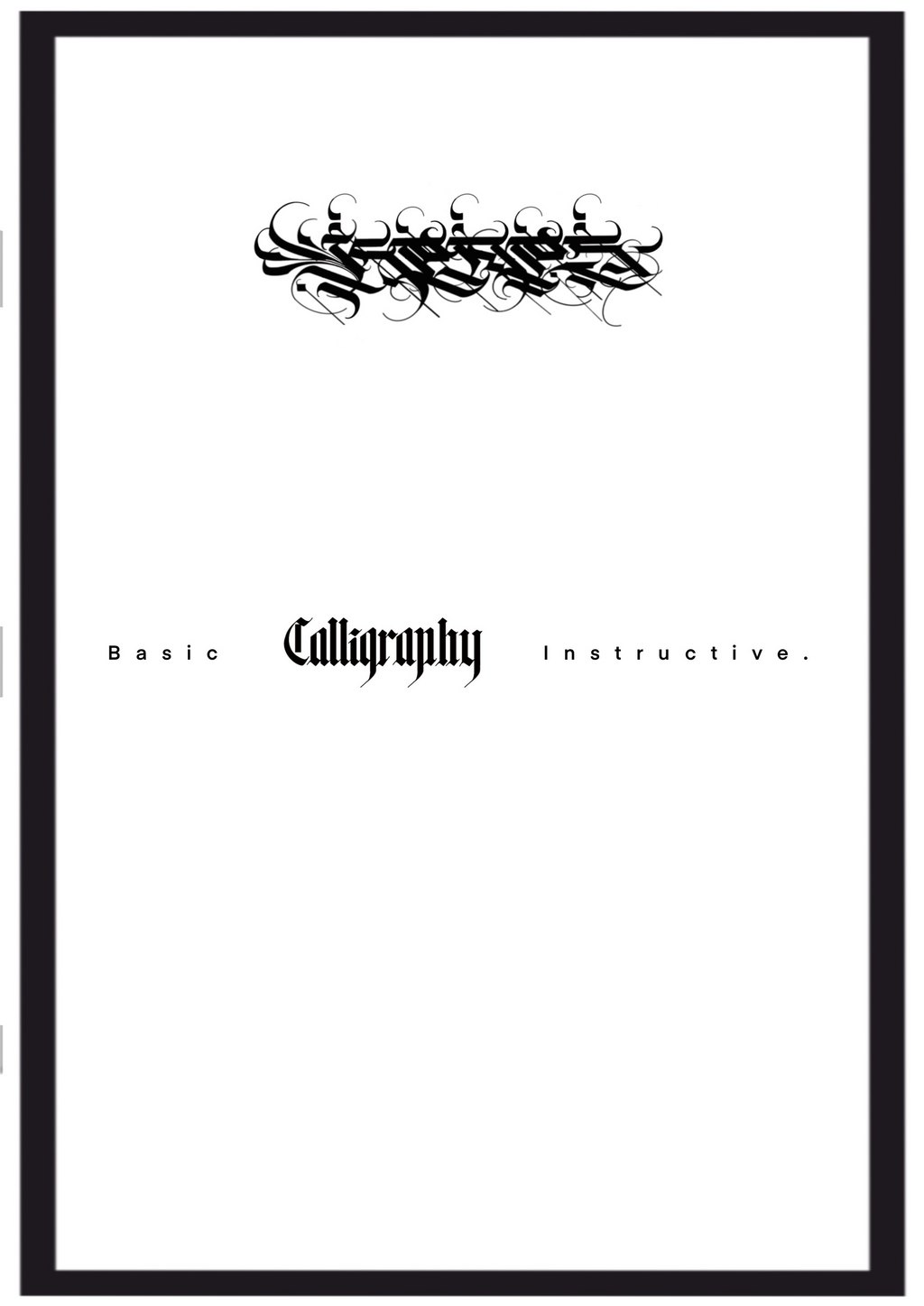 (PDF)Basic Calligraphy Instructive Printable