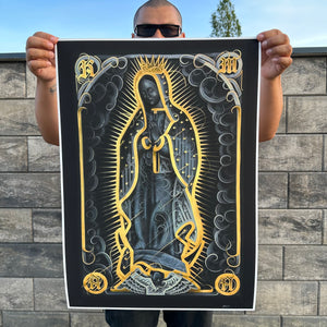 Virgen Morena Print