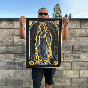 Virgen Morena Print