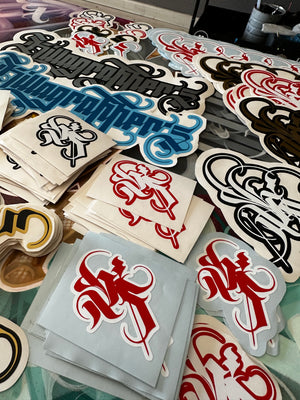Vinyl Cut Stickers