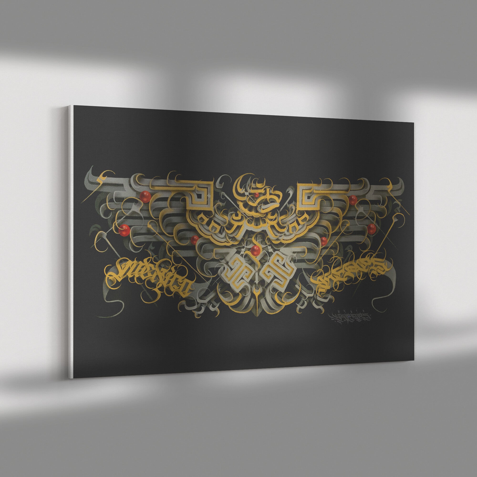 A Z T E C  E A G L E //  Canvas Print