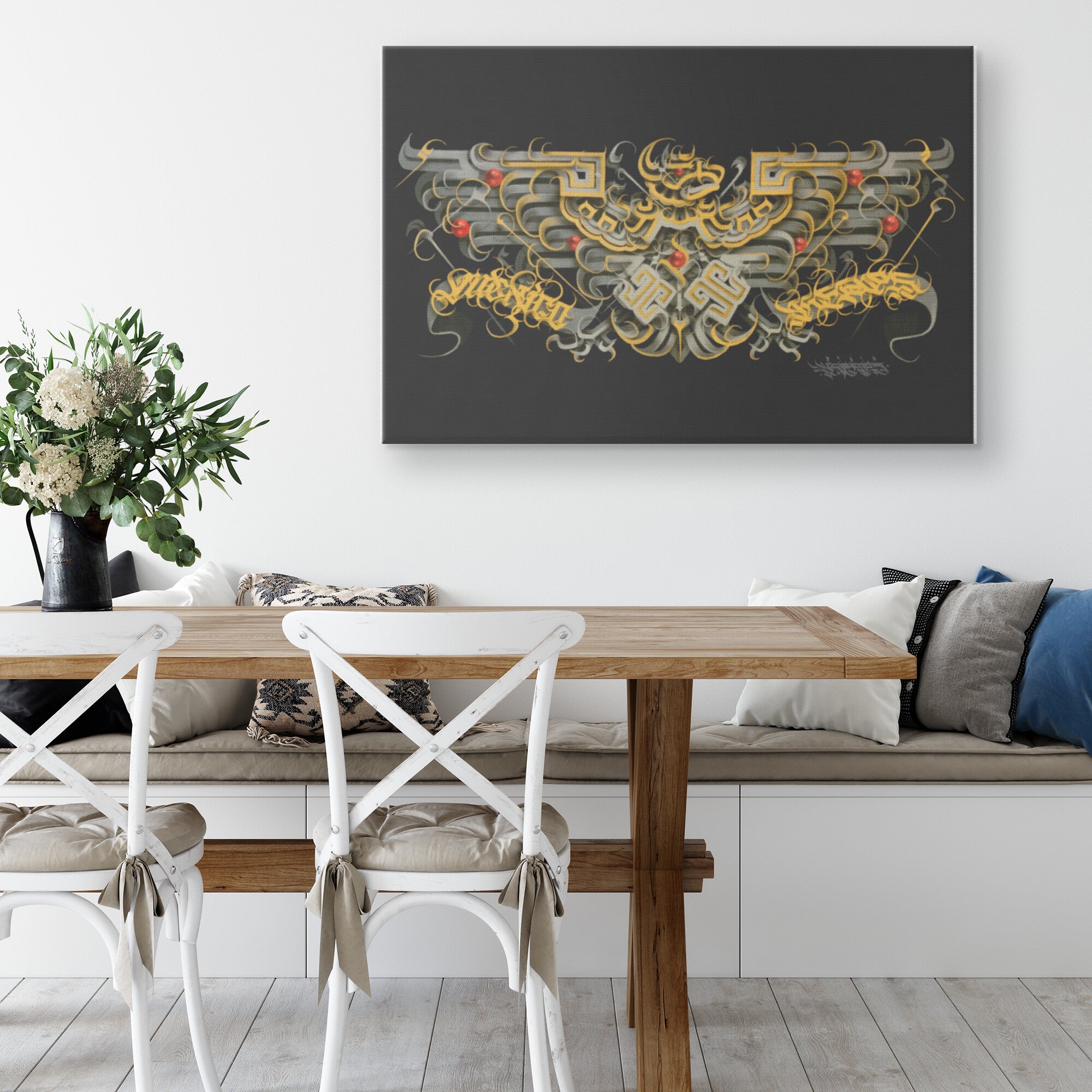 A Z T E C  E A G L E //  Canvas Print