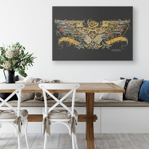 A Z T E C  E A G L E //  Canvas Print