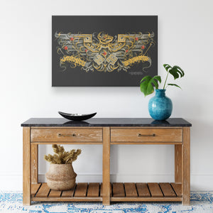 A Z T E C  E A G L E //  Canvas Print