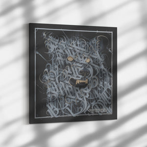 S I L V E R - W O L F  // Canvas Print