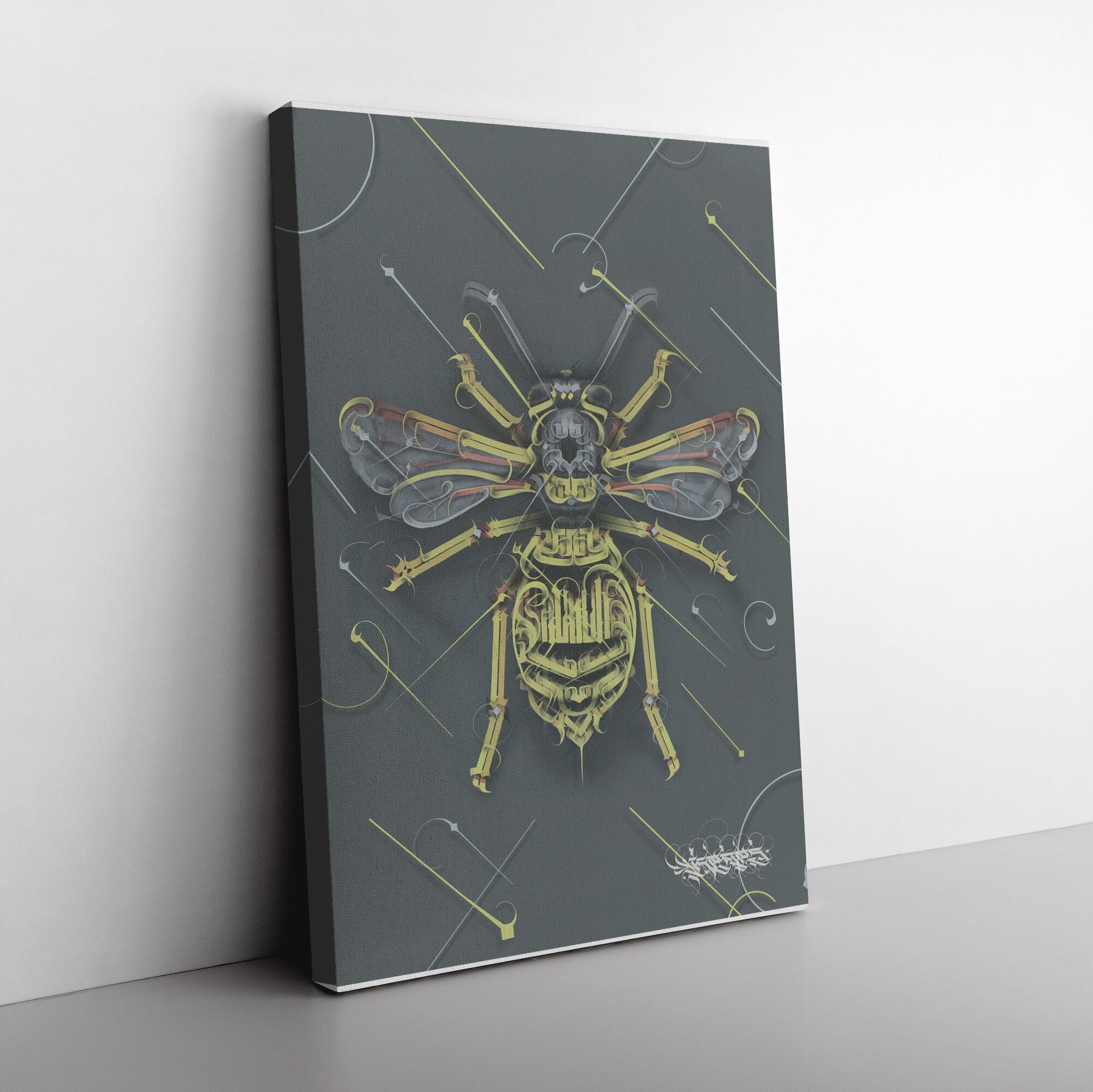 M A J E S T I C - B E E // Canvas Print