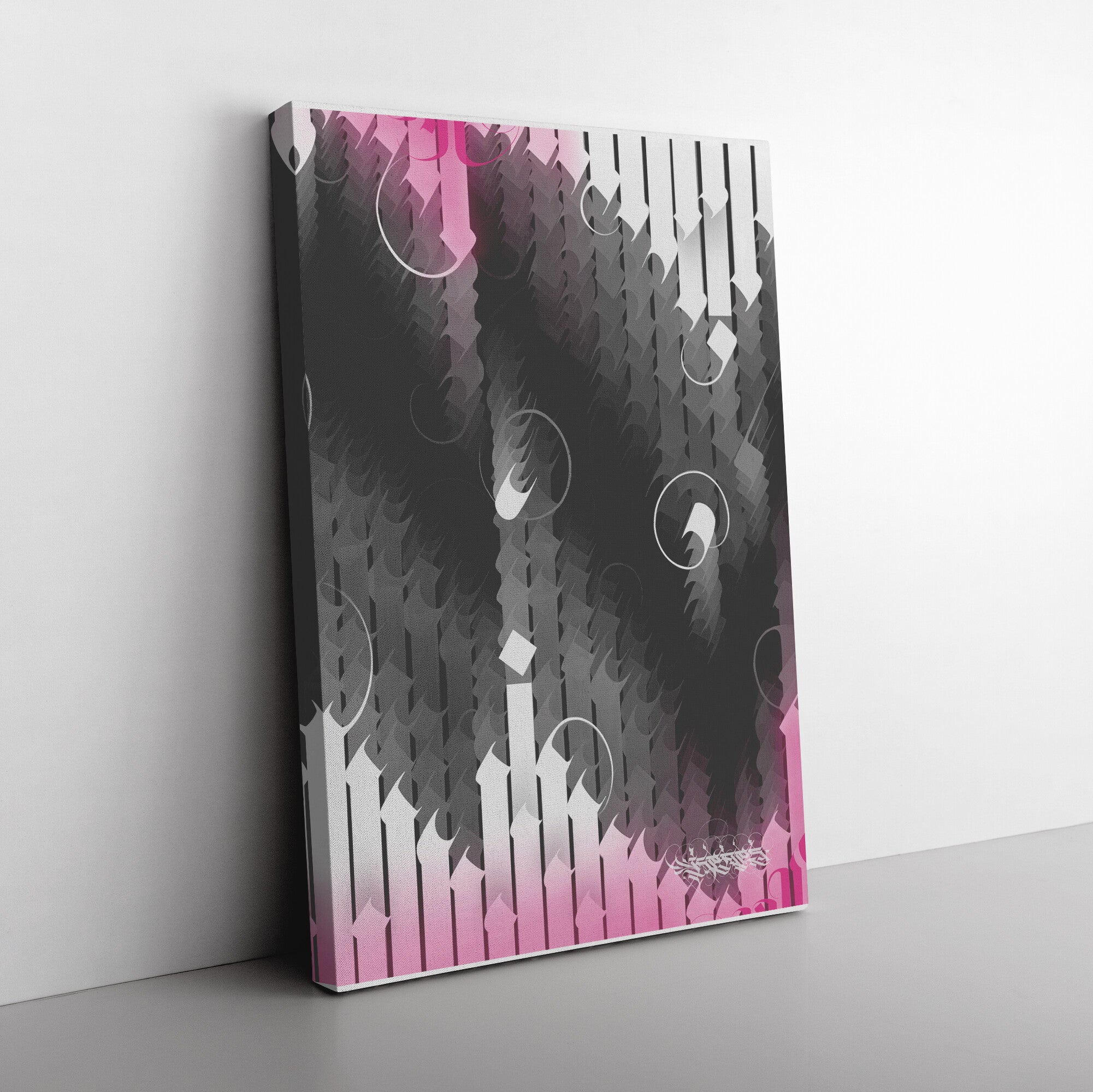 P I N K - D Y E // Canvas Print