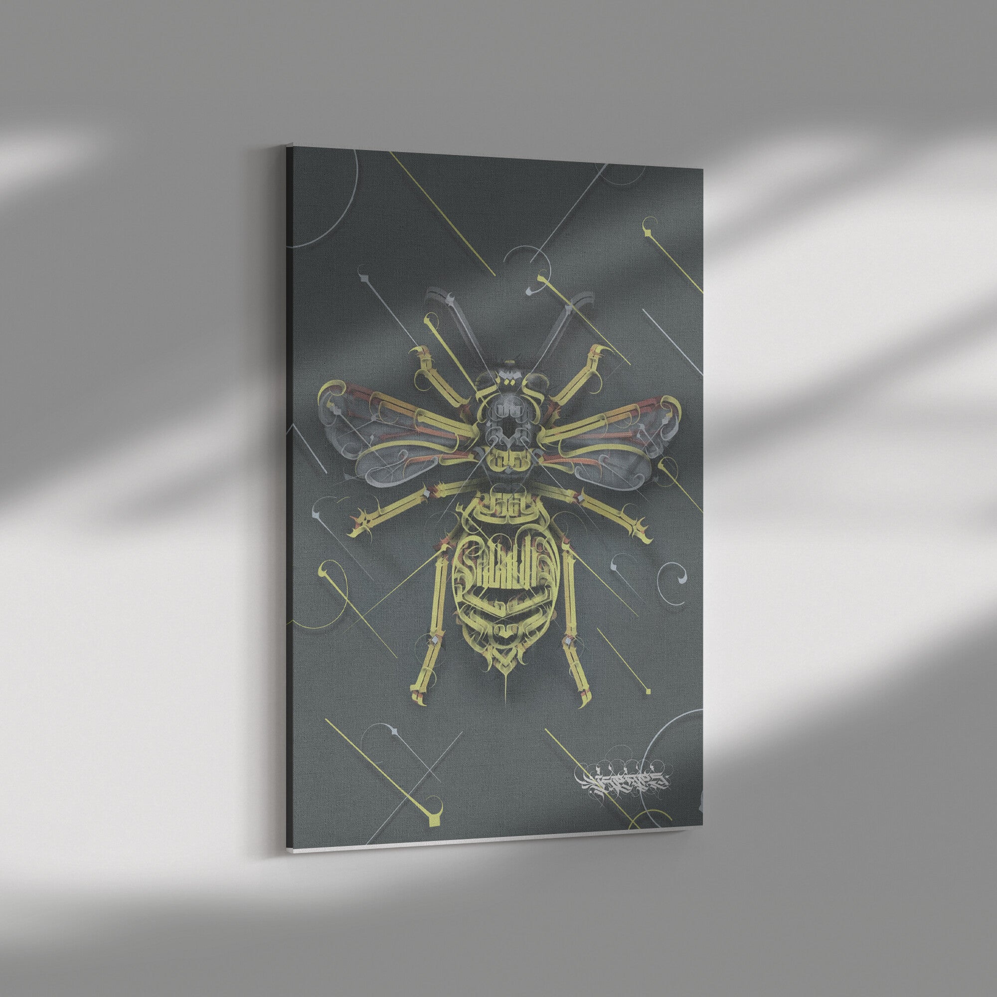 M A J E S T I C - B E E // Canvas Print