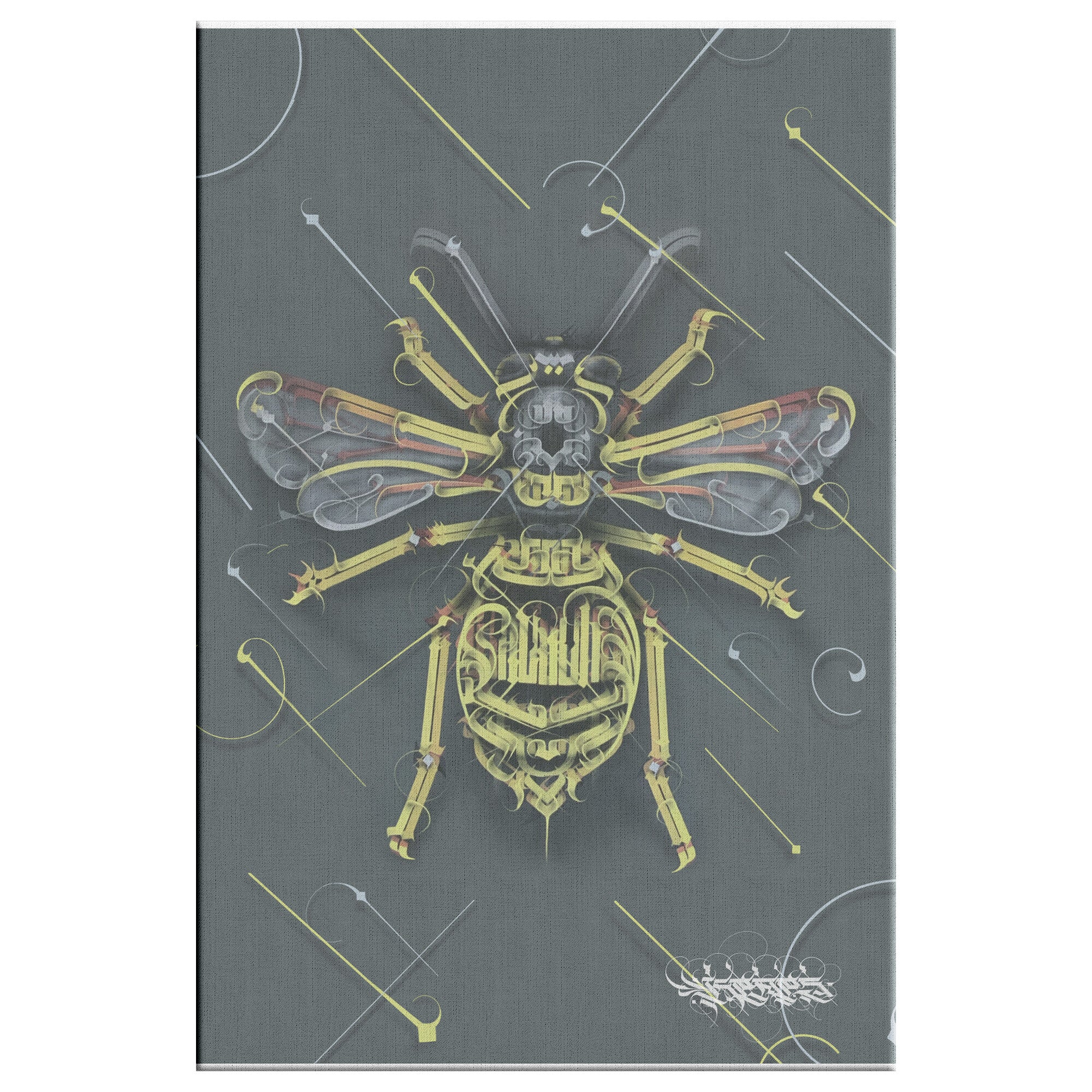 M A J E S T I C - B E E // Canvas Print