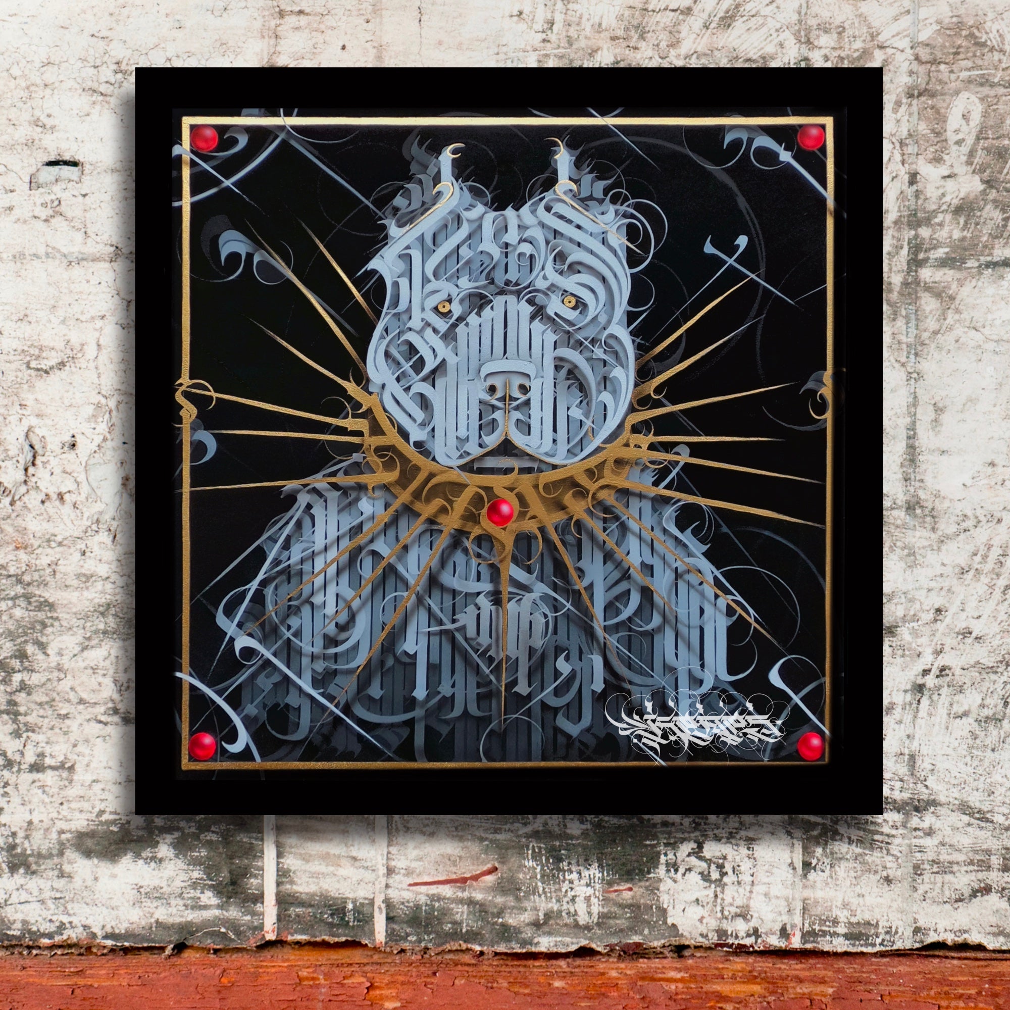 P I T T B U L L // Canvas Print
